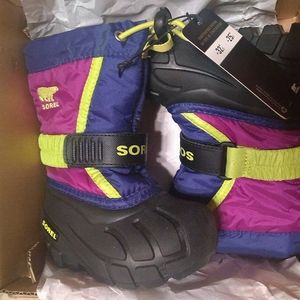 Toddler Sorel Snow Boots Size 5 Flurry